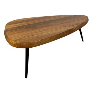 Mexico Coffee Table in Walnut by Charlotte Perriand for Cassina For Sale