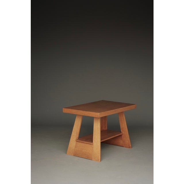1950s Dutch Oak Side Table, 1950s For Sale - Image 5 of 18