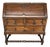 C1900 Oak Barley Twist Secretary Desk For Sale