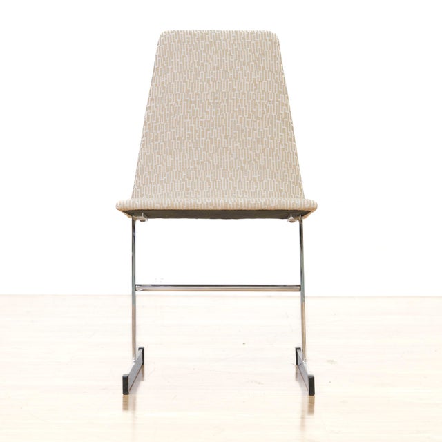 Chrome Post Modern Chrome Dining Chairs by Tim Bates for Pieff Furniture, 1970s For Sale - Image 8 of 16