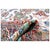 Antique Persian Tabriz Wool & Cotton 10X13 Ivory, Peach, Red & Teal Handmade Area Rug #1140364 For Sale In Houston - Image 6 of 9