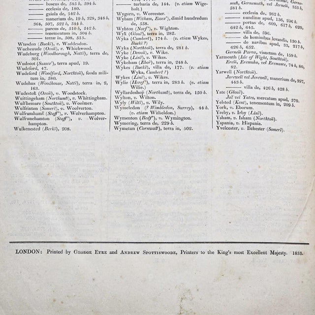 1833's Large Antique Reference Book For Sale - Image 12 of 12