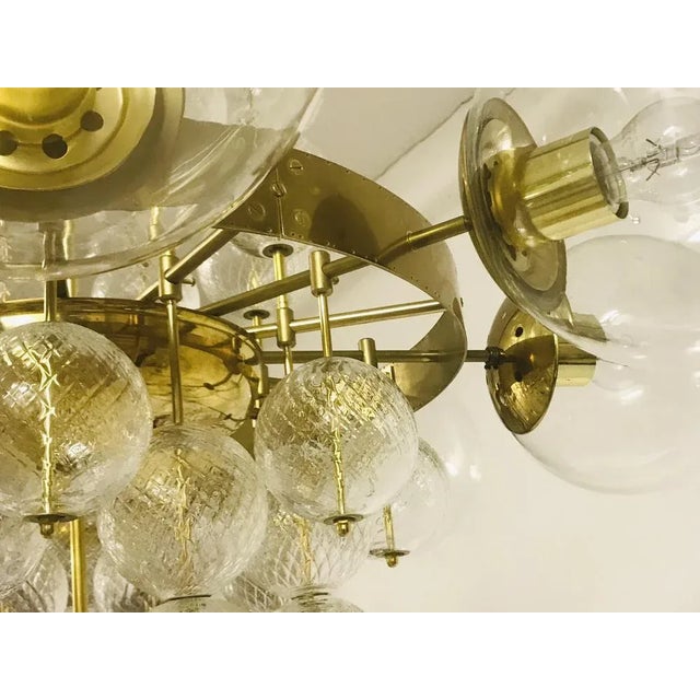 Chandelier from Kamenický Šenov, 1970s For Sale - Image 10 of 12