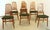 Brown Vintage Dining Room Chairs, 1960s, Set of 6 For Sale - Image 8 of 18
