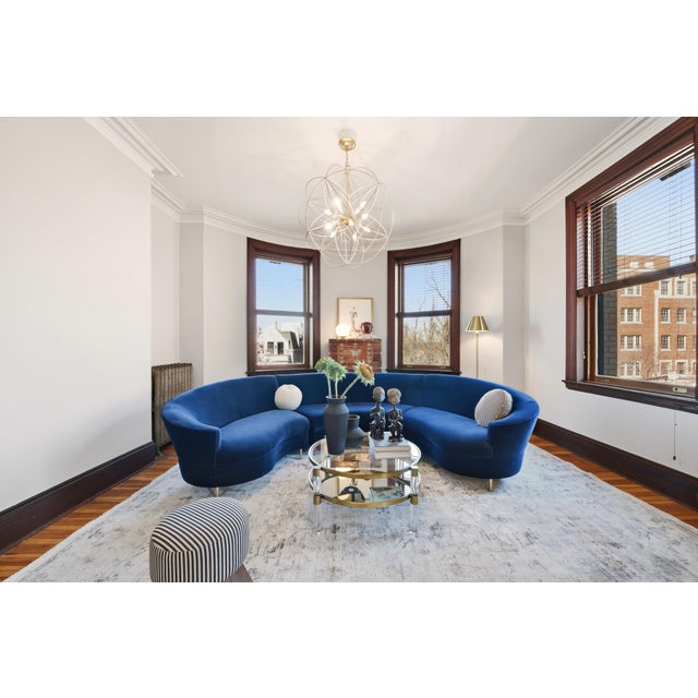 With soft, feminine edges on its curvaceous silhouette, this luxe respite pays homage to one of Vladimir Kagan's most...