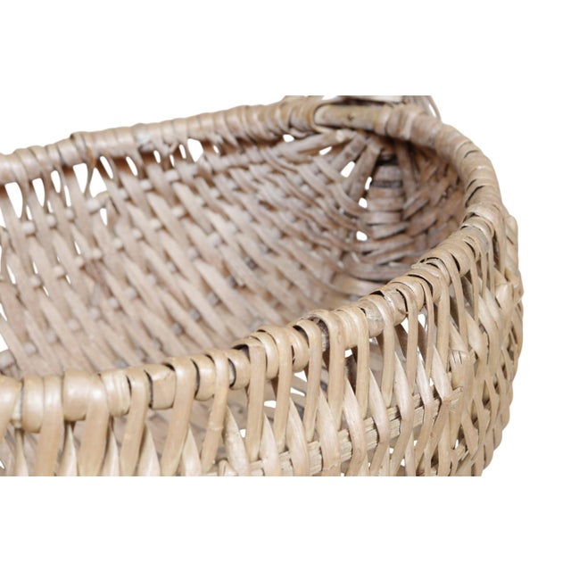 Rustic Wicker Buttock Basket For Sale In Tampa - Image 6 of 10