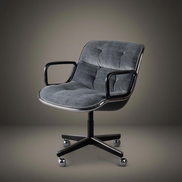 Although only a handful of Charles Pollock’s designs were produced for Knoll’s Studio Collection, the pieces that did make...