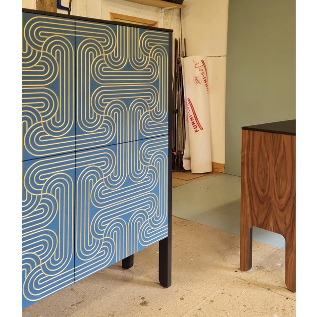 Loop Cabinet with Four Doors by Nell Beale For Sale - Image 10 of 12