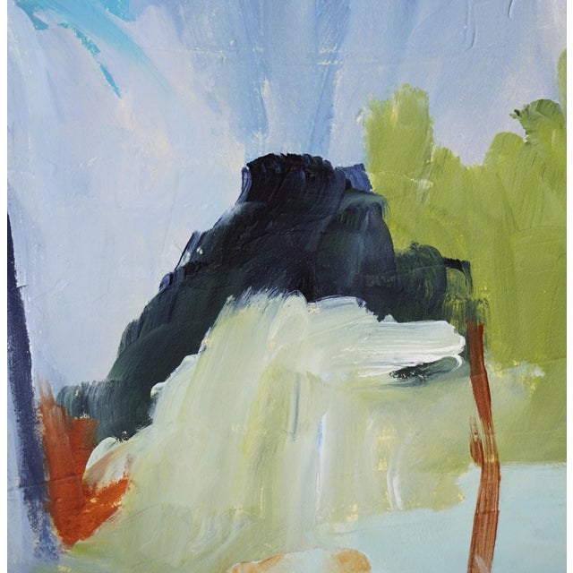 Laurie MacMillan "Out of This World" Contemporary Abstract Acrylic Painting by Laurie MacMillan, Framed For Sale - Image 4 of 6