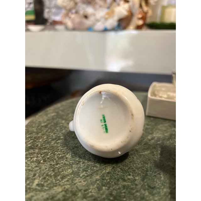 Up for consideration is a beautiful small Asian ceramic floral creamer cup. This would look lovely in your home and it is...