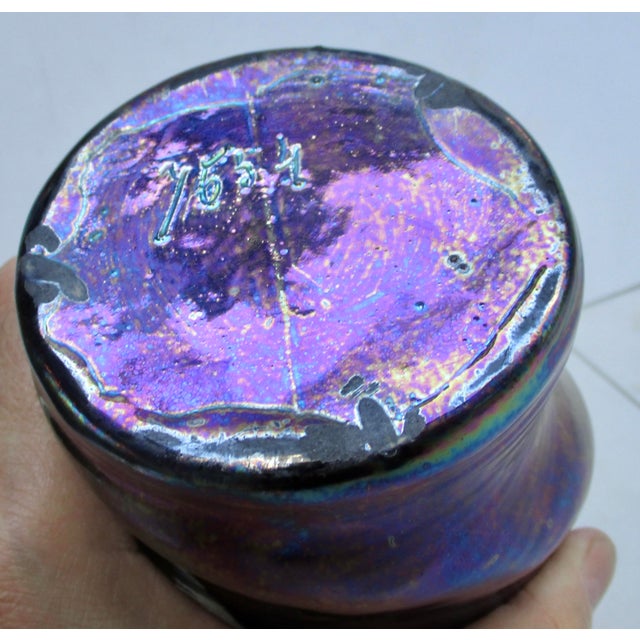 Austrian Art Nouveau Eosin Glazed Vase For Sale - Image 10 of 16