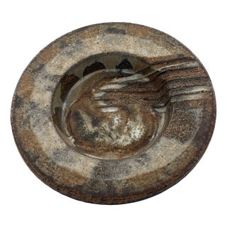 Danish Studio Pottery Bowl by Aksel Larsen for Axella, Denmark, 1960s For Sale