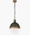 Hicks Pendant Light in Bronze and Glass by Thomas Obrien For Sale - Image 15 of 15