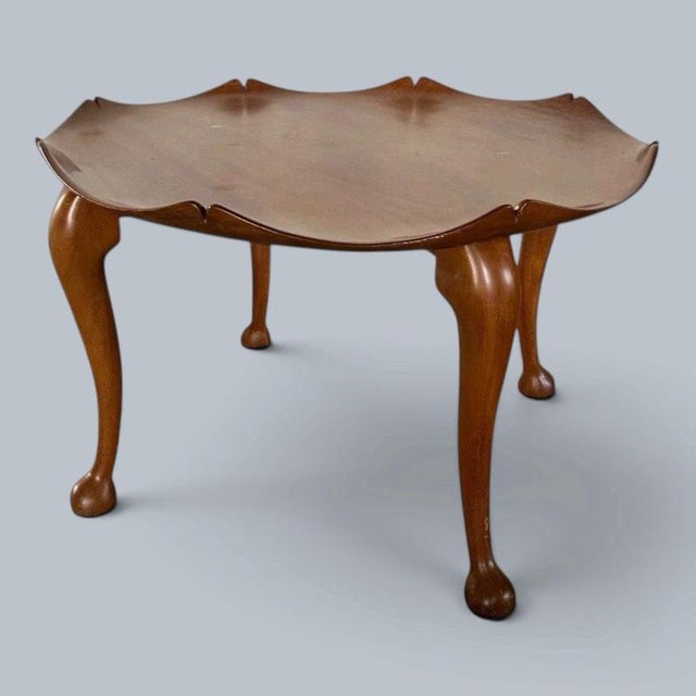 1970s Teak Lotus Coffee Table, 1970s For Sale - Image 5 of 9