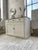 Wood Vintage White Patina Sideboard, 1950s For Sale - Image 7 of 18