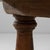 19th Century Luxembourg Provincial Oak Trestle Console Table In Original Patina For Sale - Image 13 of 18
