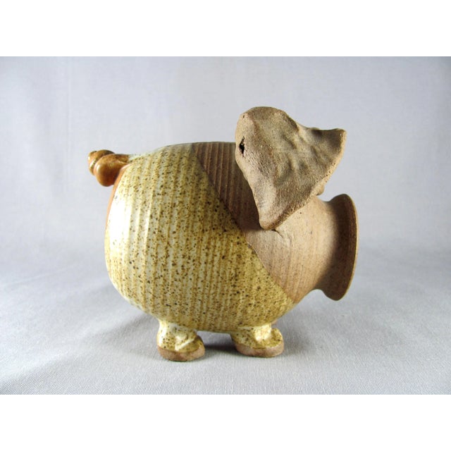 Studio Pottery Pig Piggy Bank - a Pair For Sale - Image 10 of 13