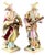 Porcelain Musicians from KPM, Set of 2 For Sale