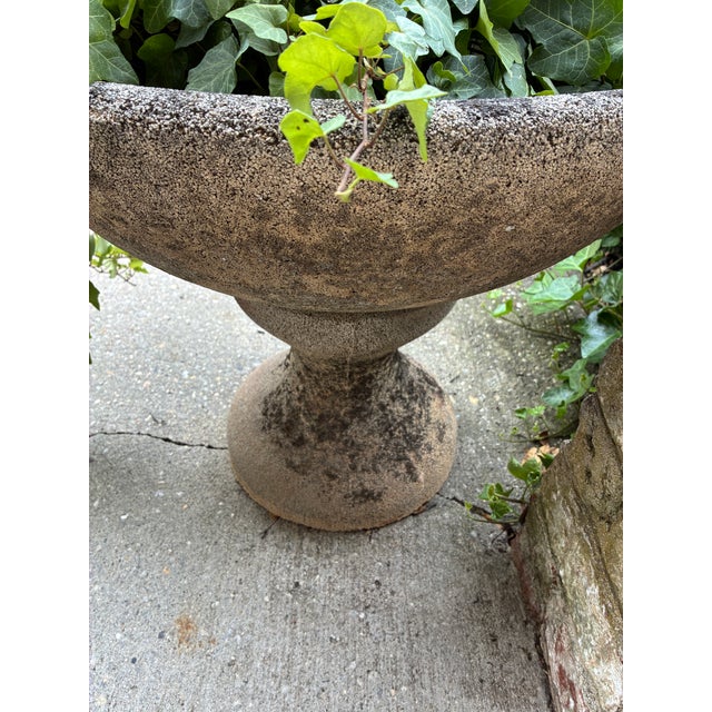 Mid 20th Century Pair of Unique Concrete Planters, France For Sale - Image 11 of 13
