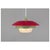 1980s Vintage Danish Pendant Lamp in Metal, 1970s For Sale - Image 5 of 11