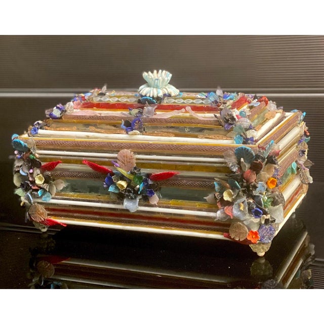 Murano Glass Jewel Box, 1930s For Sale - Image 9 of 15