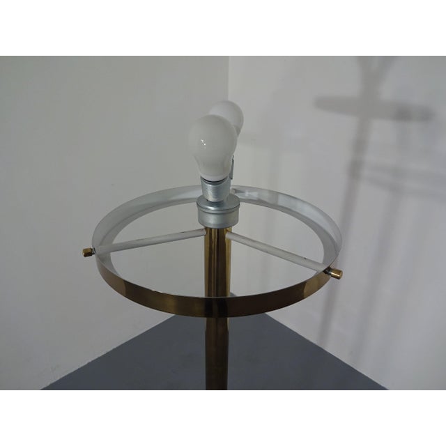 Mushroom Floor Lamp in Brass and Glass from Cosack, Germany, 1960s For Sale - Image 11 of 17