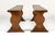 19th Century French Hall Benches, Set of 2 For Sale - Image 3 of 12