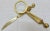 Mid-Century Brass Letter Opener and Magnifying Glass For Sale In Nashville - Image 6 of 9