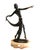 1990s Art Deco Bronze Dancer England After Lorenzl For Sale - Image 11 of 18