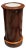 Antique Biedermeier Flame Mahogany Marble Top Column Pedestal Table For Sale