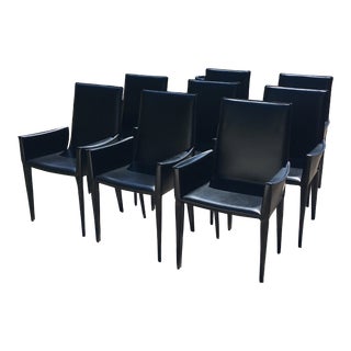 Leather Bottega Chairs ~ Design Within Reach Exclusive For Sale