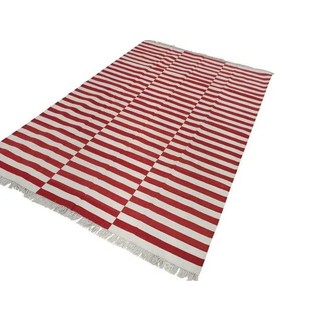 Casa Cosima Svea Rug, 5x8, Red For Sale - Image 4 of 5