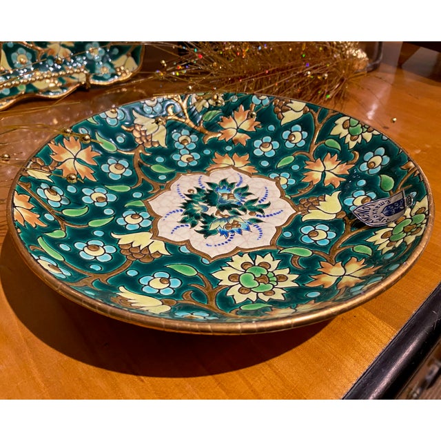 French De Longwy Small Plate Chairish