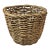 20th Century American Hand-Woven Birch Basket For Sale