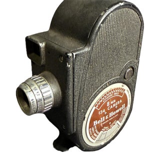 1930s Art Deco Bell & Howell Filmo 134-B 8mm Motion Picture Camera For Sale