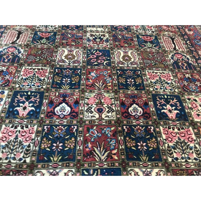 Large Vintage Charshotor Bakhtiar Rug, 1980s For Sale - Image 10 of 18