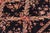 Shabby Chic Art Nouveau Basan Pak-Persian Black/Black Wool Rug - 9'2'' X 12'3'' For Sale - Image 3 of 9