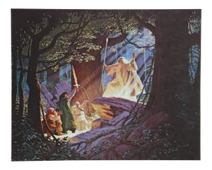 Brothers Hildebrandt, Gandalf the White, Lithograph