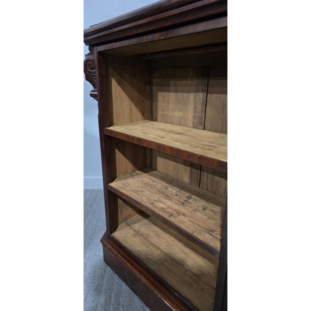 Adjustable Double-Sided Open Library Bookcase, 1880 For Sale - Image 9 of 18