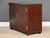 Modern 1970s Solid Mahogany and Brass Chest Credenza For Sale - Image 3 of 10