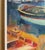 French School Artist, Young Woman at the Port of Sanary, Oil Painting on Canvas, Framed For Sale - Image 11 of 18