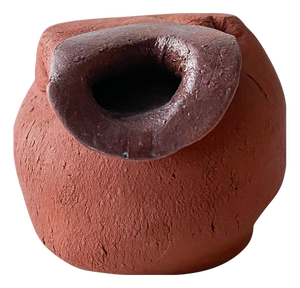 Beneath the Radiator II Decorative Ceramic Vase by Lillian Tørlen