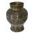 Late 19th Century Qing Dynasty Archaistic Bronze Baluster Urn Vase For Sale
