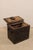 A Spanish strong box from the 18th century. This antique safe from is constructed or iron clad wood, and is handsomely...