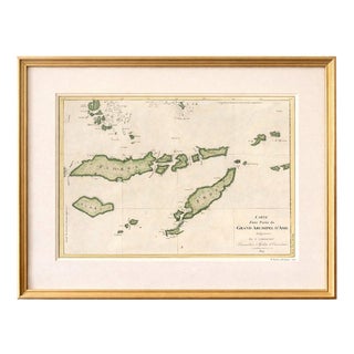 Antique Map of Flores, Timor and the Sunda Islands, France, 1790s For Sale