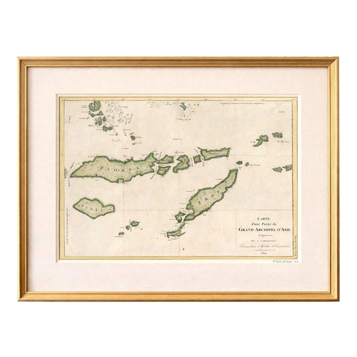 Antique Map of Flores, Timor and the Sunda Islands, France, 1790s For Sale