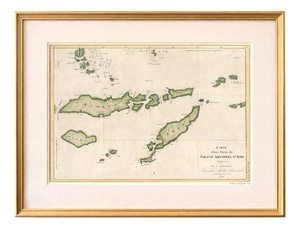 Antique Map of Flores, Timor and the Sunda Islands, France, 1790s