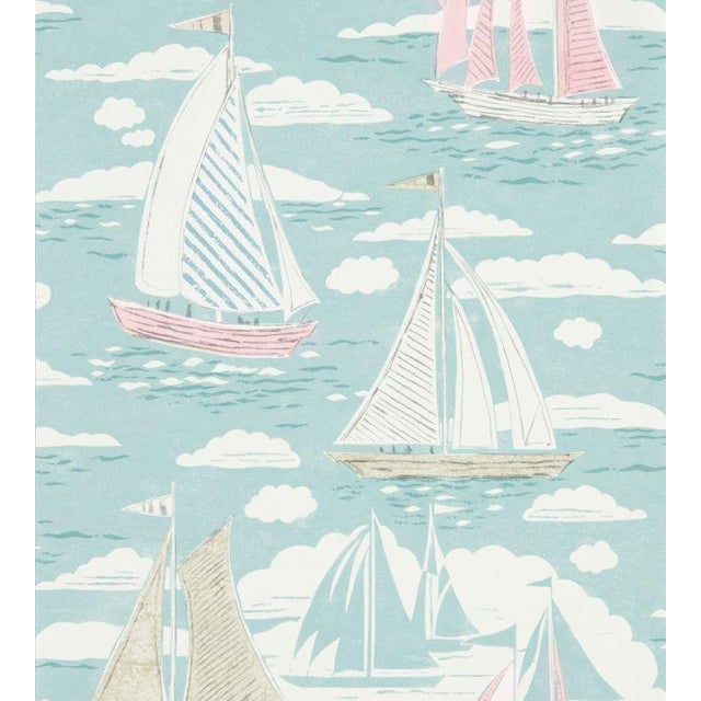 Sailor Wallpaper by Sanderson Nursery Wallpaper Sample Chairish