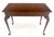 Kittinger Burl Walnut 3 Drawers Queen Anne Console Desk Writing Table MINT For Sale - Image 12 of 12