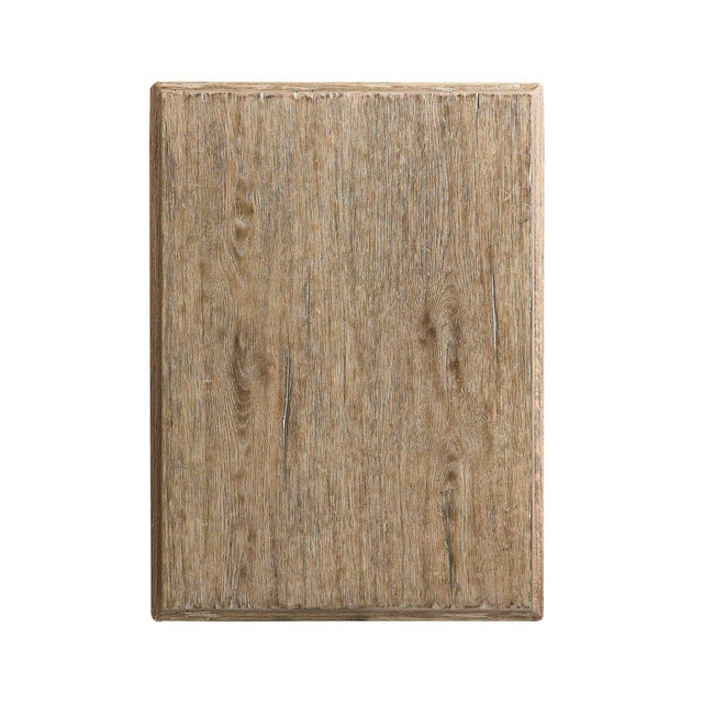 Brown Rustic Farmhouse Dropleaf Side Table For Sale - Image 8 of 12